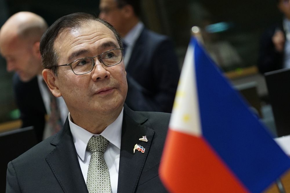 Ngoại trưởng Philippines Teodoro Locsin. (Nguồn: Rapller) 0156-foreign-affairs-sec-teodoro-locsin-asem-oct192018-007