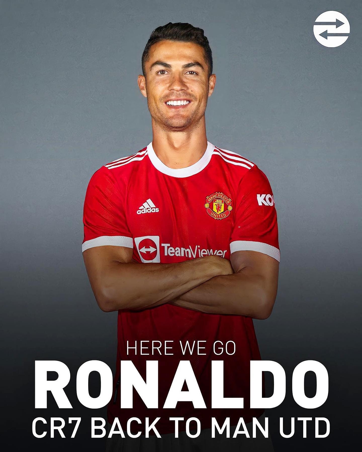 Cristiano Ronaldo đã trở về nhà với Manchester United. Cristiano Ronaldo đã trở về nhà với Manchester United.