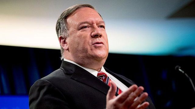 Ngoại trưởng Mỹ Mike Pompeo. (Nguồn: Euronews) 3659-mikepompeo-1594874020710-1599700078691