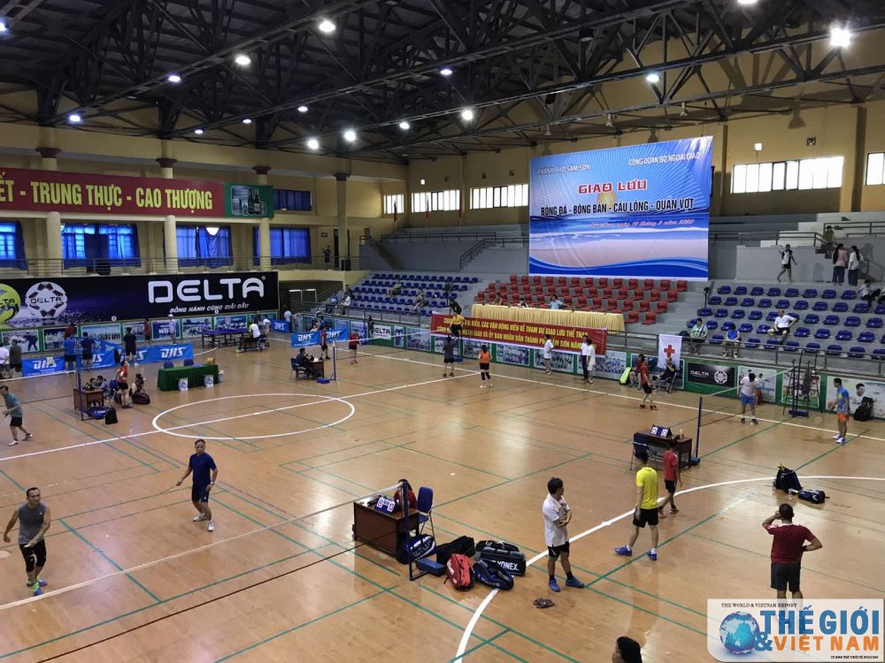 Giao lưu thể thao giữa Công đoàn Bộ Ngoại giao và UBND TP Sầm Sơn Thanh Hóa giao luu the thao giua cong doan bo ngoai giao va ubnd tp sam son thanh hoa