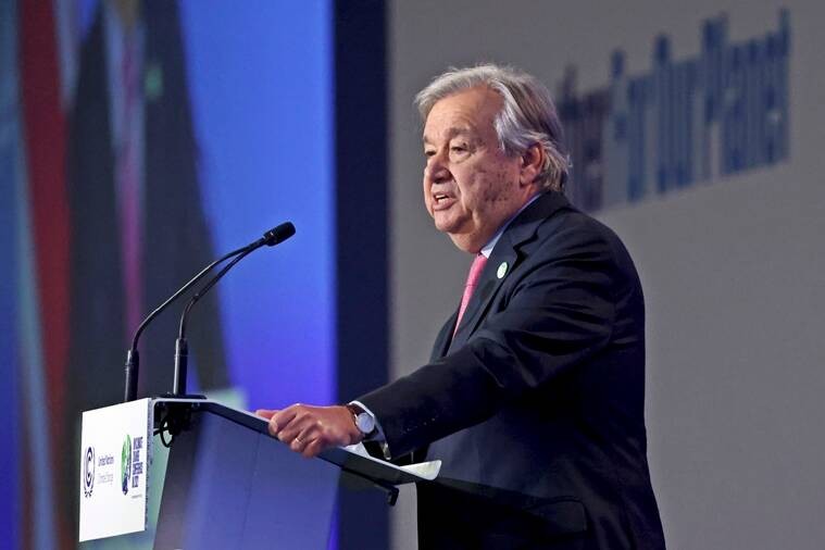 Tổng Thư ký Liên hợp quốc Antonio Guterres: Nếu các cam kết không còn hiệu lực vào cuối kỳ COP này, các quốc gia phải xem xét lại các kế hoạch và chính sách về khí hậu quốc gia của họ - không phải năm năm một lần, mà là hàng năm và vào mọi thời điểm”. ‘Cơn nghiện nhiên liệu hóa thạch của chúng ta đang đẩy nhân loại đến bờ vực. Chúng ta buộc phải có sự lựa chọn rõ ràng: Hoặc là chúng ta ngăn chặn nó - hoặc nó ngăn cản chúng ta. Đã đến lúc phải nói: đủ rồi. Khoa học đã chỉ ra rõ ràng rồi. Chúng ta biết cần phải làm gì. Đầu tiên, chúng ta phải giữ nguyên mục tiêu tăng nhiệt độ toàn cầu không quá 1,5 độ C. Điều này đòi hỏi tham vọng lớn hơn về giảm thiểu những tác nhân gây hại và cần có những hành động cụ thể ngay lập tức để giảm 45% lượng khí thải toàn cầu vào năm 2030.”