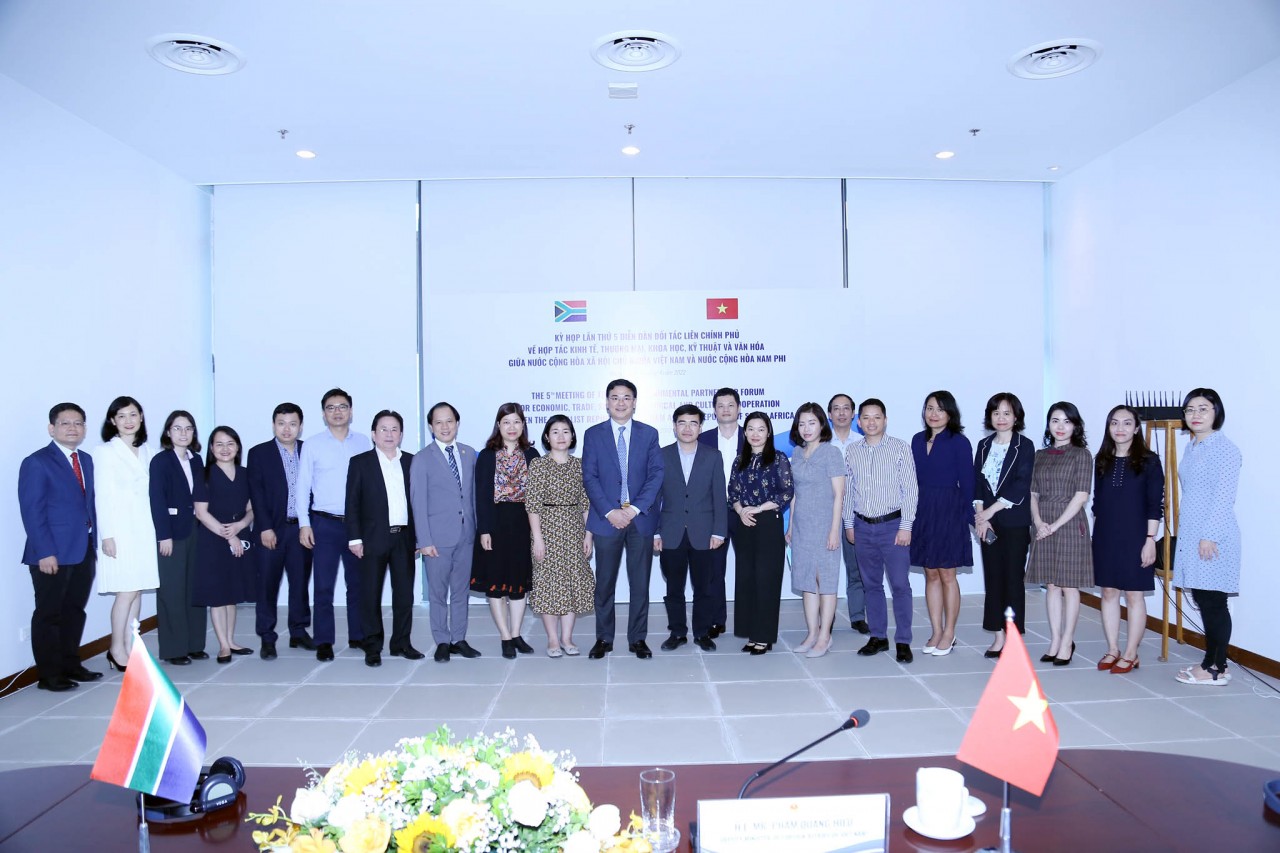 Việt Nam-Nam Phi: Quyết tâm đẩy mạnh hợp tác toàn diện