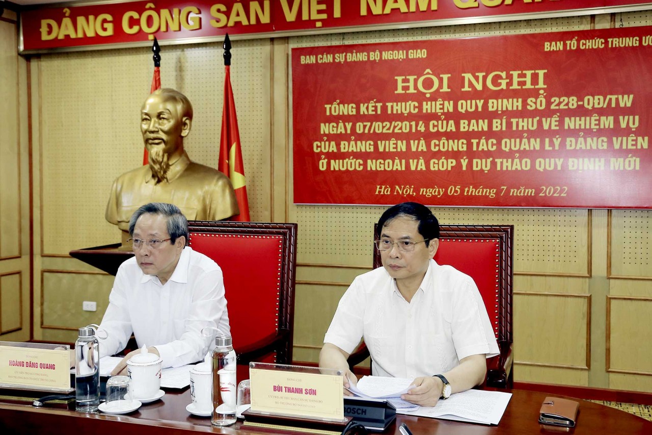 Hội nghị tổng kết thực hiện Quy định 228-QĐ/TW về nhiệm vụ, công tác quản lý đảng viên ở nước ngoài