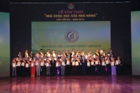 Tôn vinh các “Nhà Khoa học của Nhà nông” lần hai năm 2019