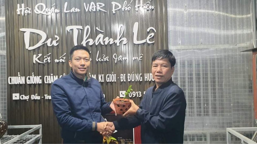 Lê Thành Dư: Xây dựng cơ nghiệp từ hoa phong lan