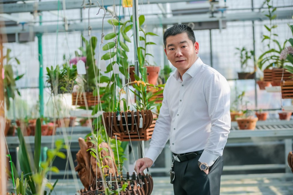 Doanh nhân Trần Ngọc Hà chia sẻ kinh nghiệm trồng hoa lan thành công Doanh nhân Trần Ngọc Hà chia sẻ kinh nghiệm trồng hoa lan thành công