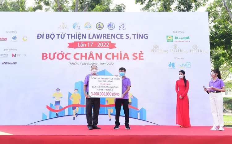 Tập đoàn Phú Mỹ Hưng quyên góp được thêm 3,4 tỷ đồng ủng hộ người nghèo đón Tết