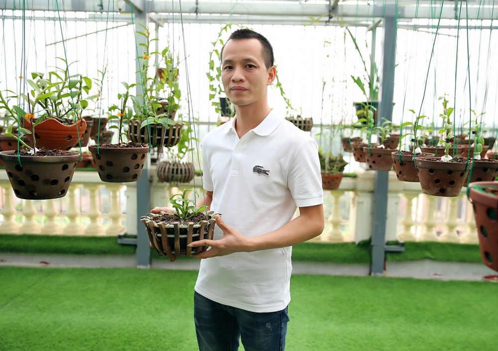 Nguyễn Quang Định: Cơ duyên đặc biệt của ông chủ vườn lan yêu thơ ca