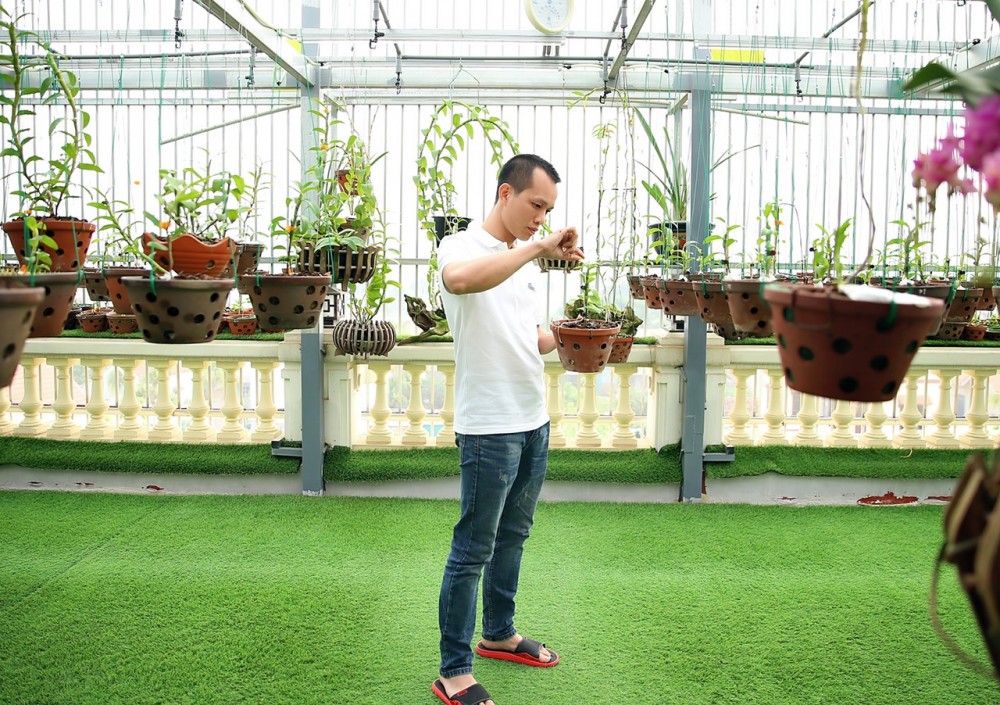 Nguyễn Quang Định: Cơ duyên đặc biệt của ông chủ vườn lan yêu thơ ca