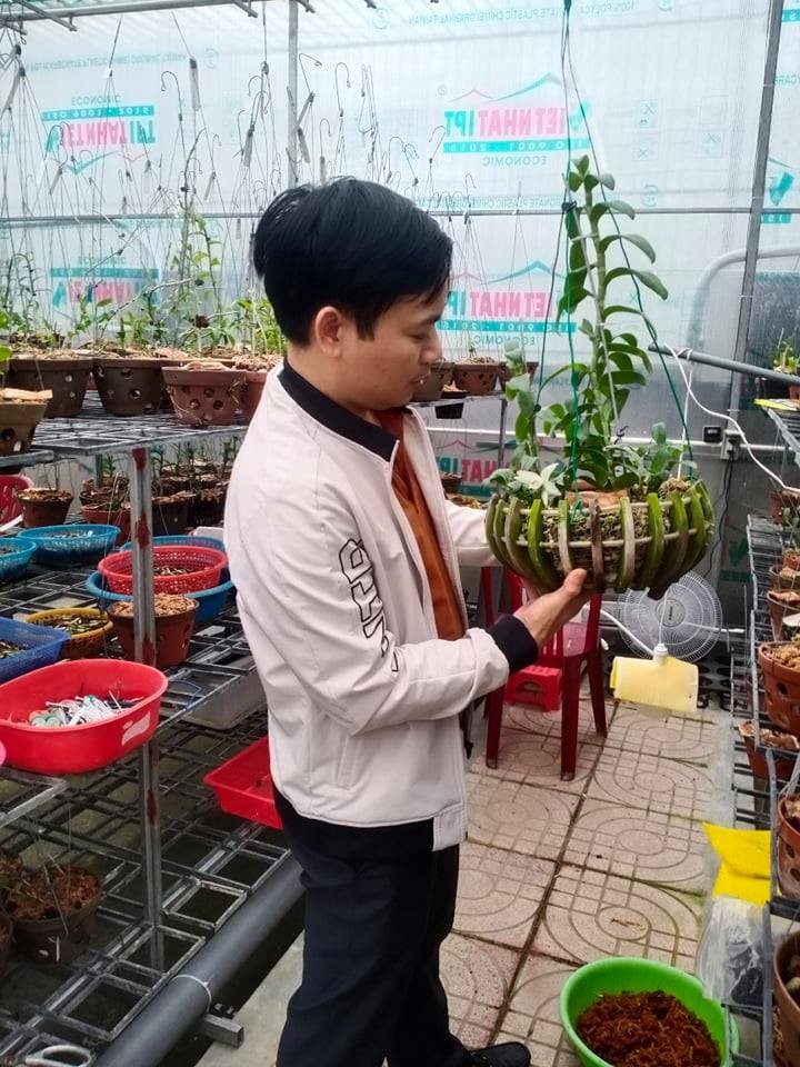 Mạnh Hùng: Thành công nhờ đam mê hoa lan