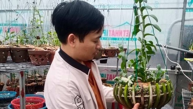 Mạnh Hùng: Thành công nhờ đam mê hoa lan