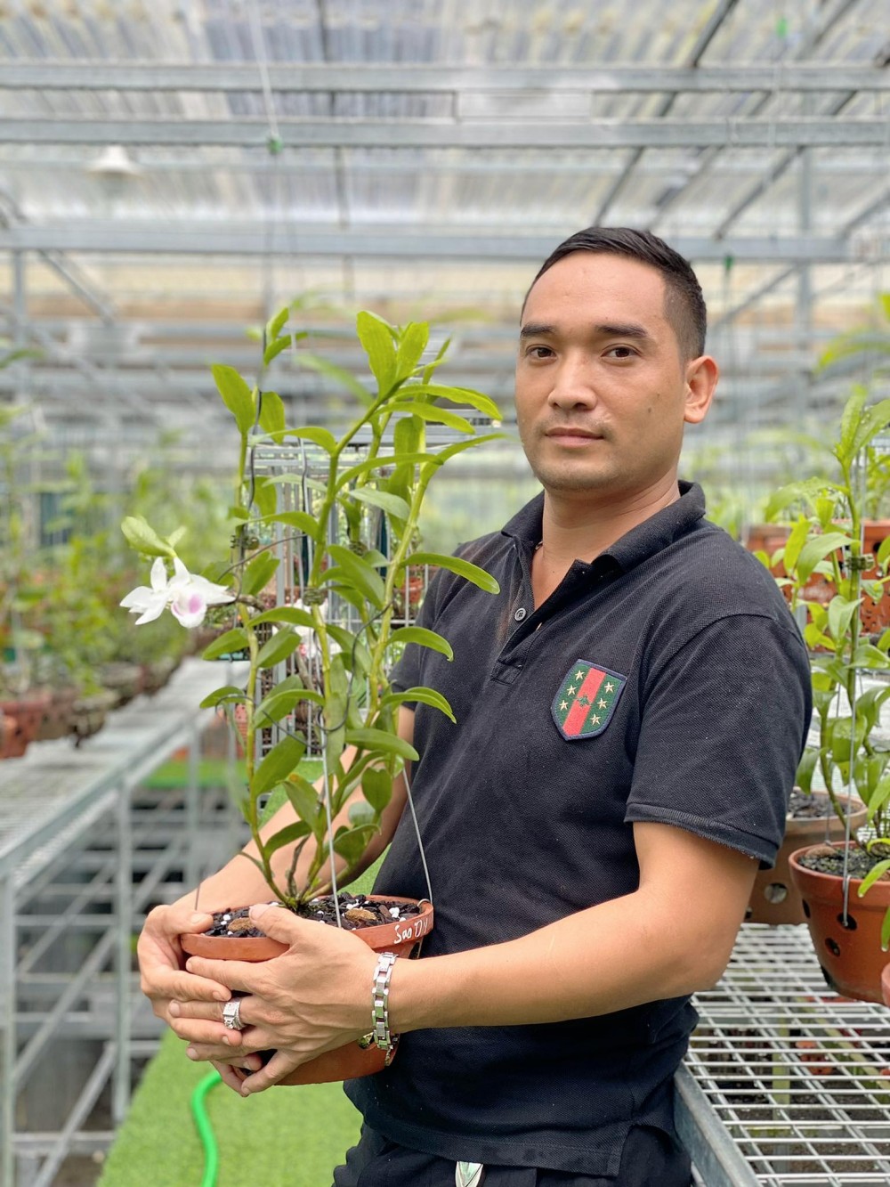 Nguyễn Tiến Huy và gia tài khủng trong thú chơi lan