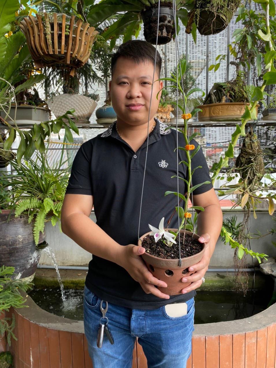 Khải Hoàn - ông chủ vườn lan nổi tiếng ở đất Hà Nam