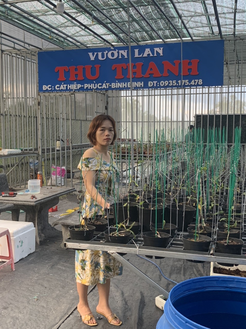 Thu Thanh: Bà chủ vườn lan 8X trong giới chơi lan đột biến