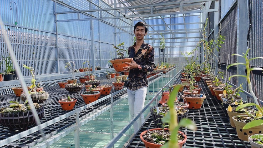 Cường Khuê Các: Ông chủ vườn lan 8X nổi tiếng giữa Tây Nguyên