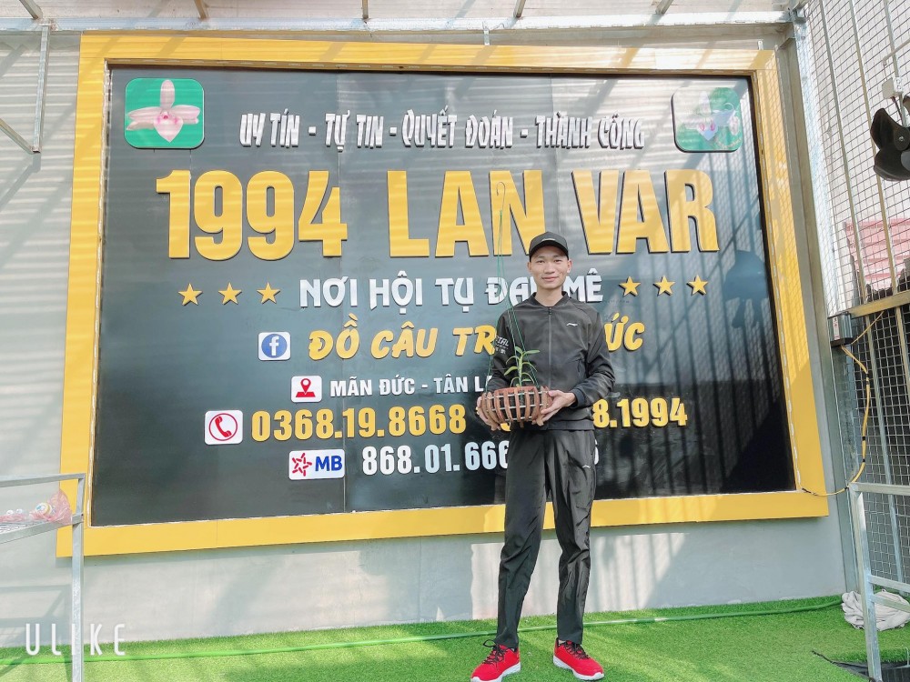 Trung Đức: Ông chủ 9X có vườn lan khủng