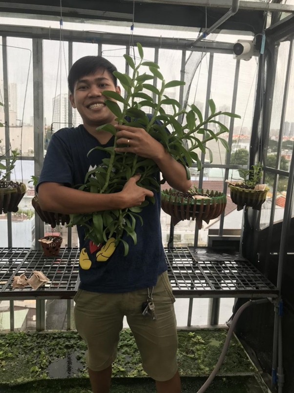 Càng tìm hiểu, Nguyễn Duy Hair càng cảm thấy những cây hoa lan có sức hút mãnh liệt với anh.