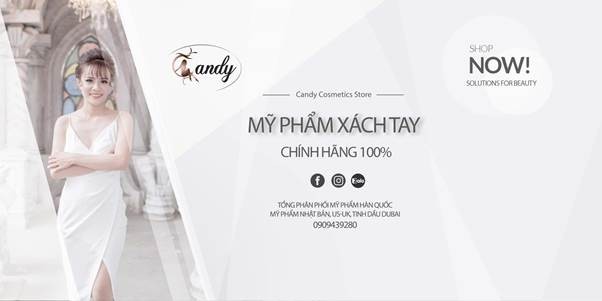 Candy Cosmetic Store tự hào bởi 100% sản phẩm có chất lượng luôn tốt nhất và đảm bảo. Candy Cosmetic Store tự hào bởi 100% sản phẩm có chất lượng luôn tốt nhất và đảm bảo.