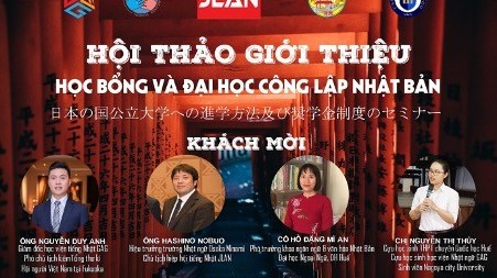 Hội thảo giới thiệu học bổng và đại học công lập Nhật Bản