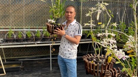 Nghê nhân Hoàng Văn Cánh chỉ điểm 3 loại hoa lan chỉ dành cho giới quý tộc