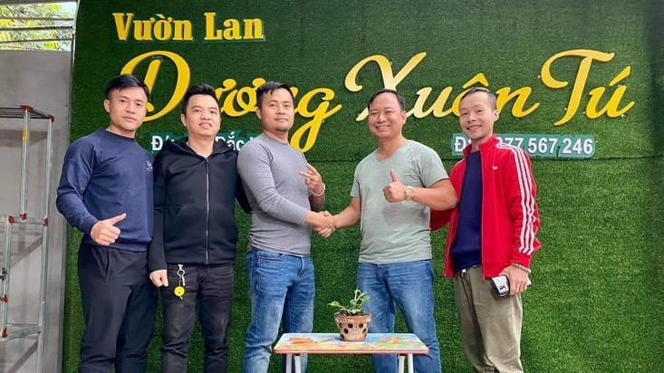 Dương Xuân Tú: Đam mê  lan từ ngày ngồi trên ghế nhà trường