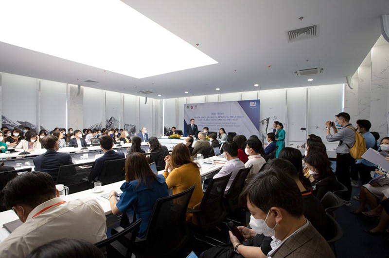 Toàn cảnh Hội thảo với sự tham dự của nhiều nhà nghiên cứu, giảng viên và nhà hoạt định chính sách (Ảnh: Đại sứ quán Hoa Kỳ)