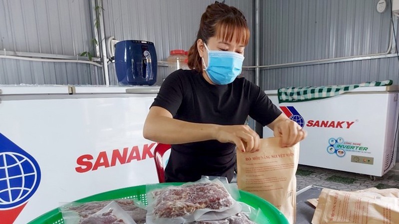 Phát triển bền vững với sản phẩm OCOP thịt bò một nắng tại Gia Lai