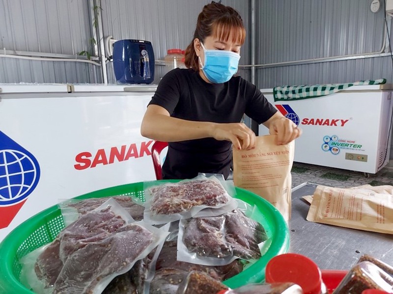 Phát triển bền vững với sản phẩm OCOP thịt bò một nắng tại Gia Lai Phát triển bền vững với sản phẩm OCOP thịt bò một nắng tại Gia Lai