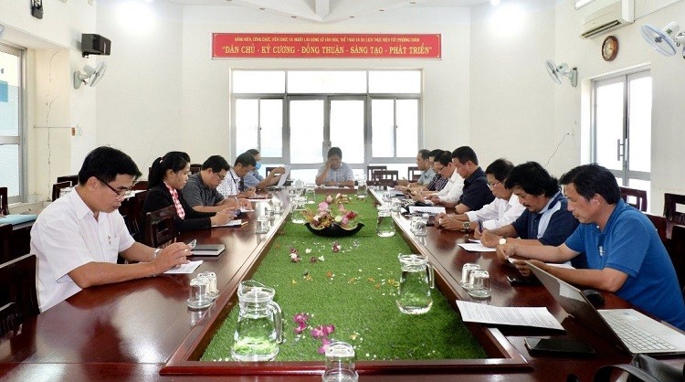 Buổi làm việc giữa UBND tỉnh Bến Tre với Viện IMRIC và các Sở, Ngành có liên quan hôm 14/6 vừa qua (Ảnh: IMRIC)