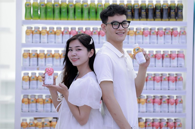 Nạp năng lượng hoàn toàn từ thiên nhiên cùng nước uống sữa trái cây TH true JUICE.
