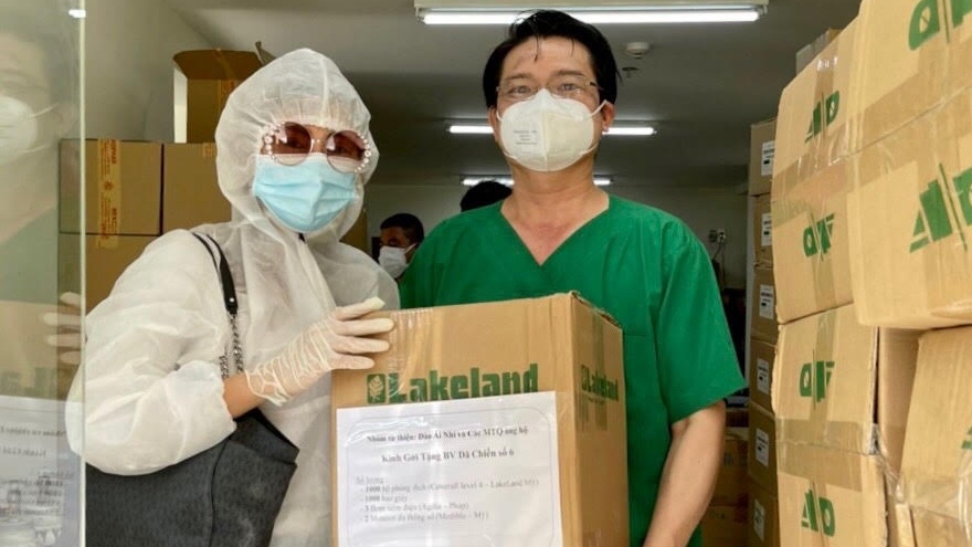 Covid-19: Chung tay hỗ trợ Bệnh viện Dã chiến Thu Dung số 6