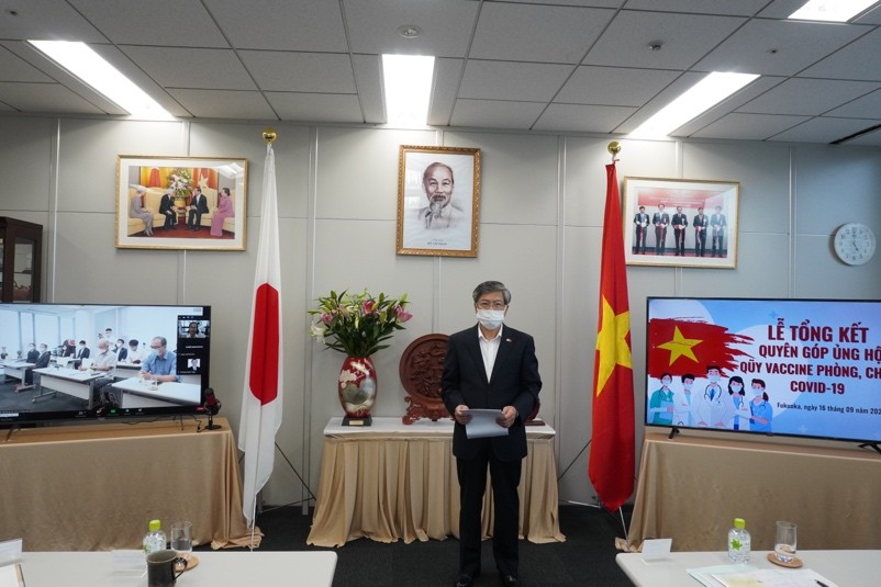 Tổng Lãnh sự Vũ Bình đã xúc động chân thành cảm ơn tấm lòng hiếu thảo của những người con ở xa quê hương luôn hướng về Tổ quốc và sự ủng hộ thể hiện tình cảm và chiều sâu của mối quan hệ đối tác chiến lược giữa hai nước của bạn bè sở tại. Tổng Lãnh sự Vũ Bình đã xúc động chân thành cảm ơn tấm lòng hiếu thảo của những người con ở xa quê hương luôn hướng về Tổ quốc và sự ủng hộ thể hiện tình cảm và chiều sâu của mối quan hệ đối tác chiến lược giữa hai nước của bạn bè sở tại.