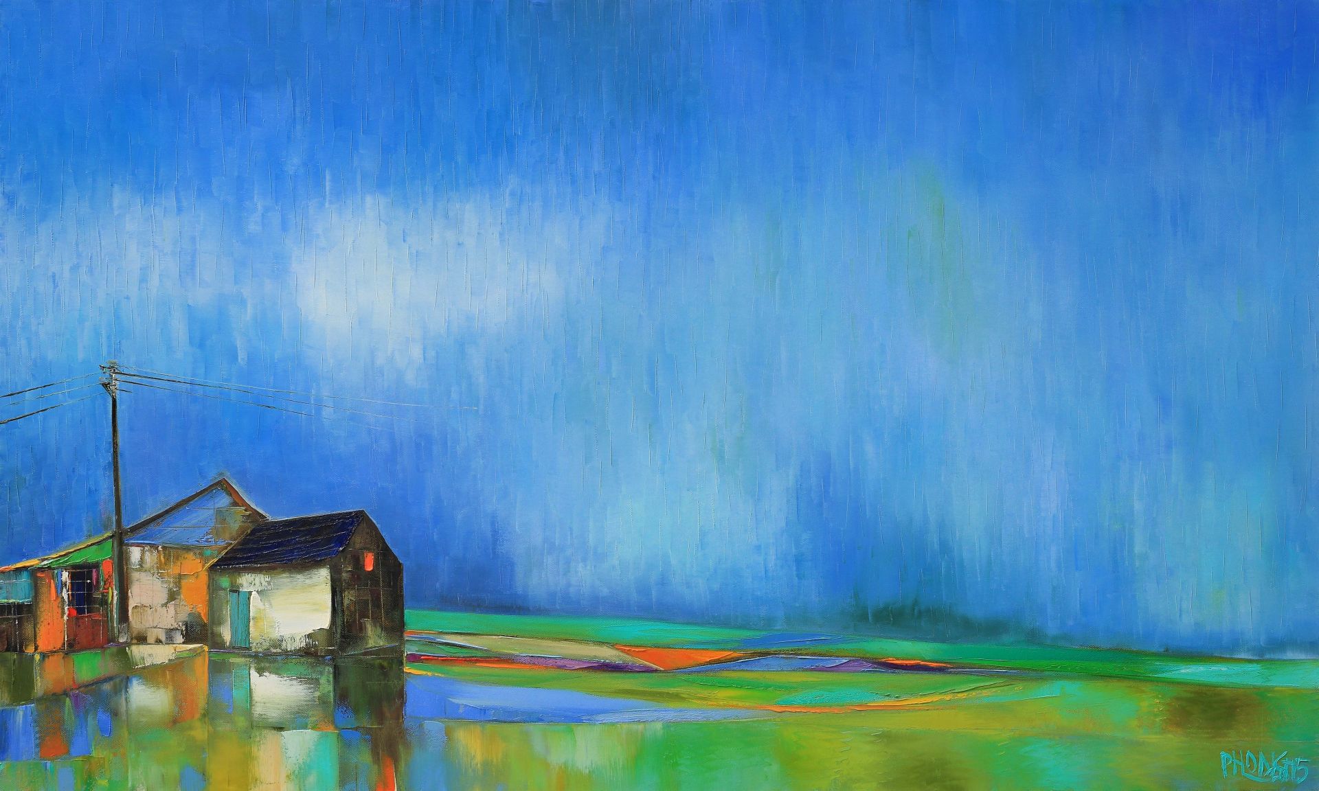 Khai mạc triển lãm tranh Lối phong khai mac trien lam tranh loi phong