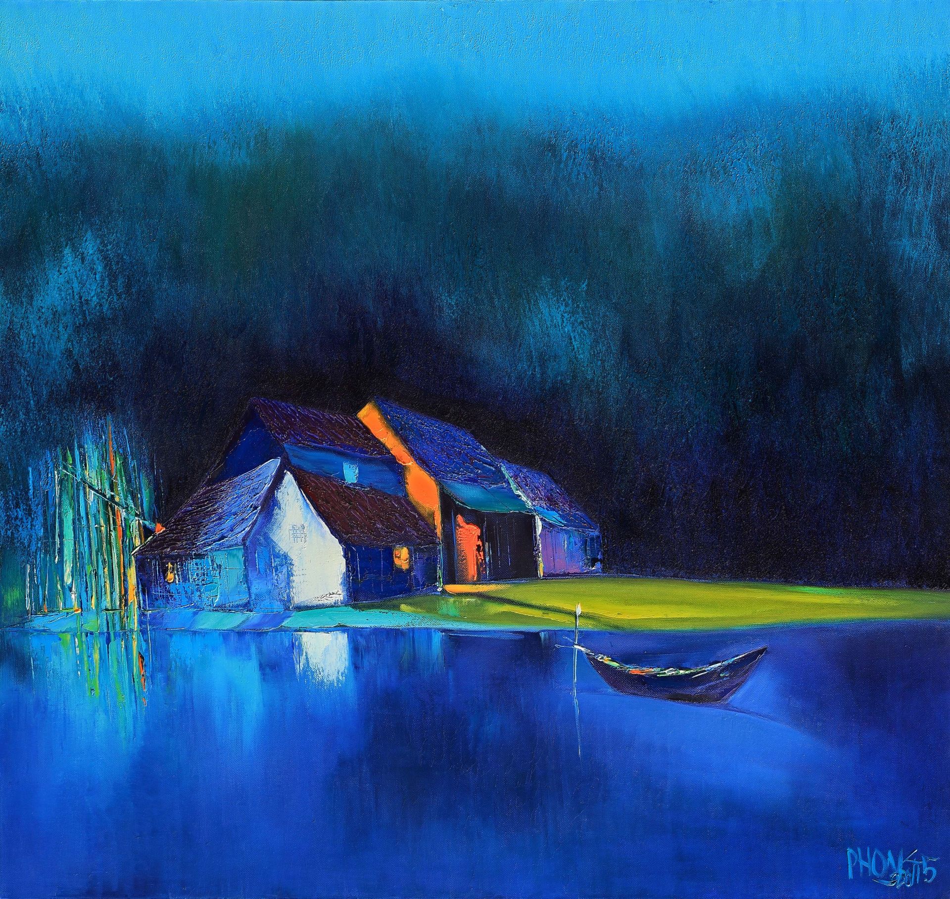 Khai mạc triển lãm tranh Lối phong khai mac trien lam tranh loi phong