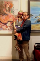 Khai mạc triển lãm tranh Lối phong khai mac trien lam tranh loi phong