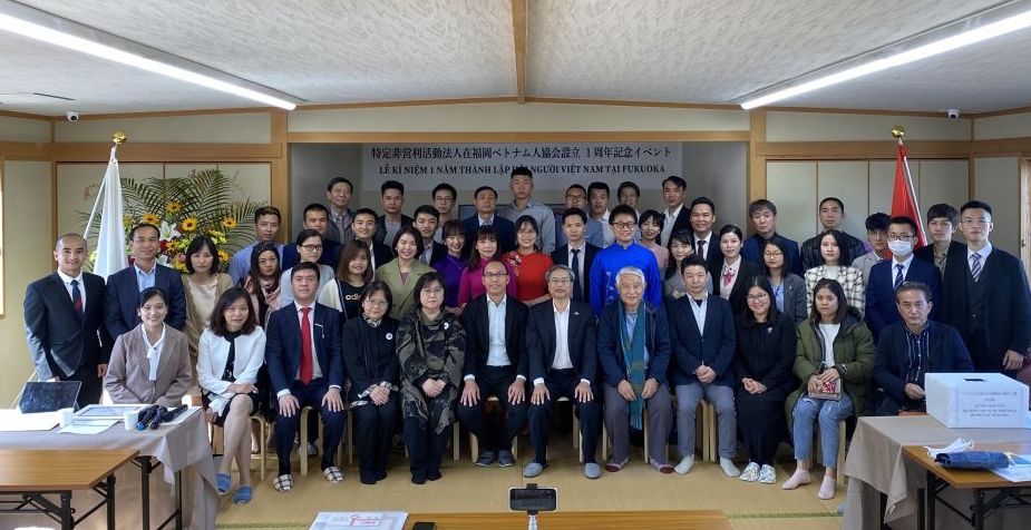 Kỷ niệm một năm thành lập Hội người Việt Nam tại Fukuoka