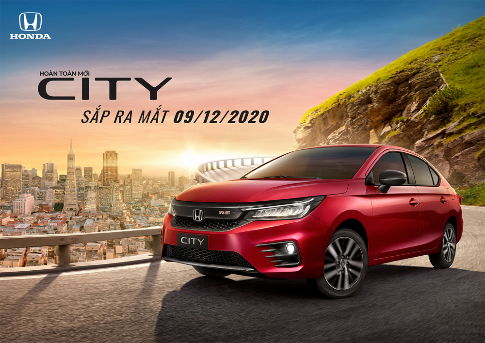 Honda City thế hệ 5 (2021) dự kiến “trình làng” Việt với 3 phiên bản cùng 6 lựa chọn màu sắc.