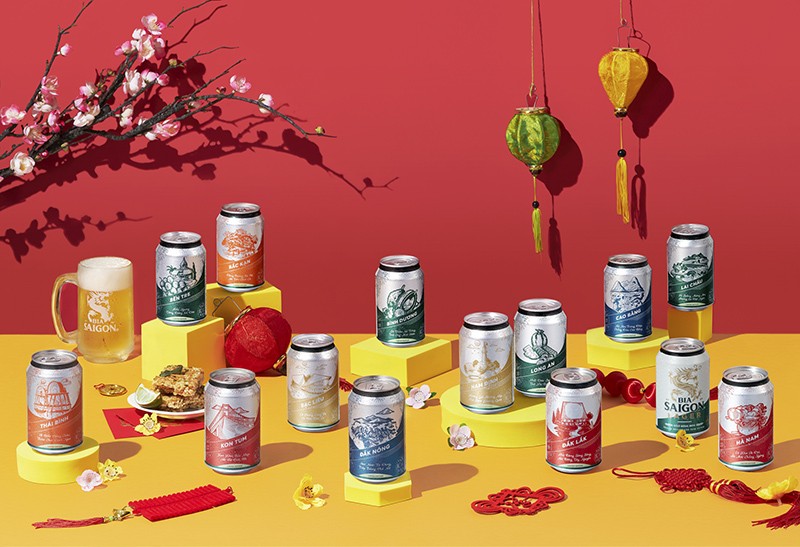 Bộ sưu tập 'chạm khắc' nét đẹp 63 tỉnh thành vào bộ sưu tập bia Saigon độc đáo nhất từ trước đến nay