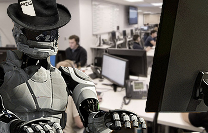 Tương lai sẽ có nhà báo robot