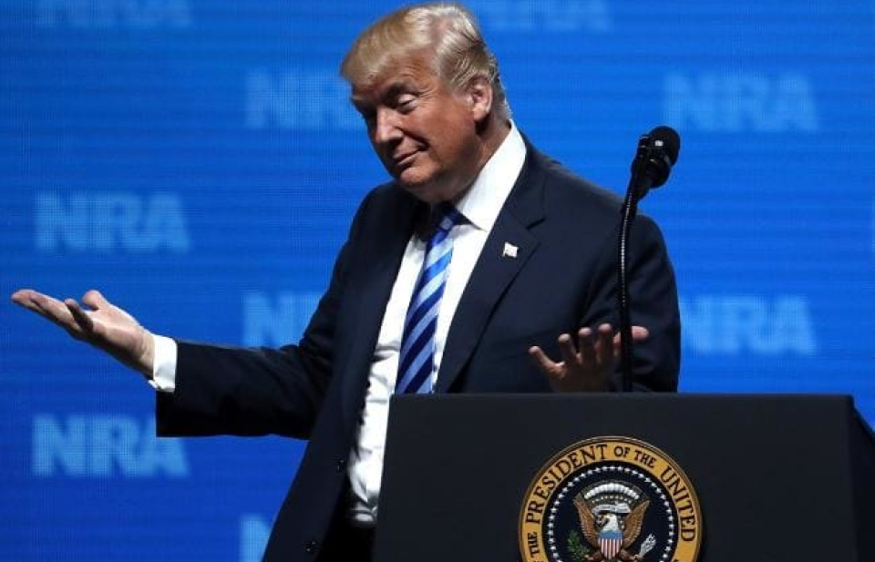 Tổng thống Mỹ vận động tranh cử tại đại hội thường niên NRA