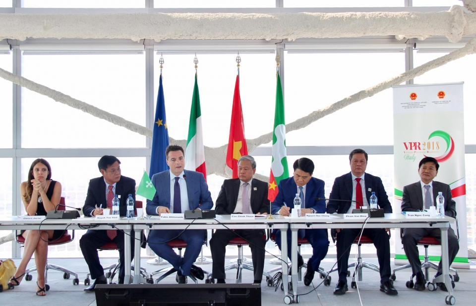 Cơ hội phát triển hợp tác cho các doanh nghiệp địa phương Việt Nam và Italy