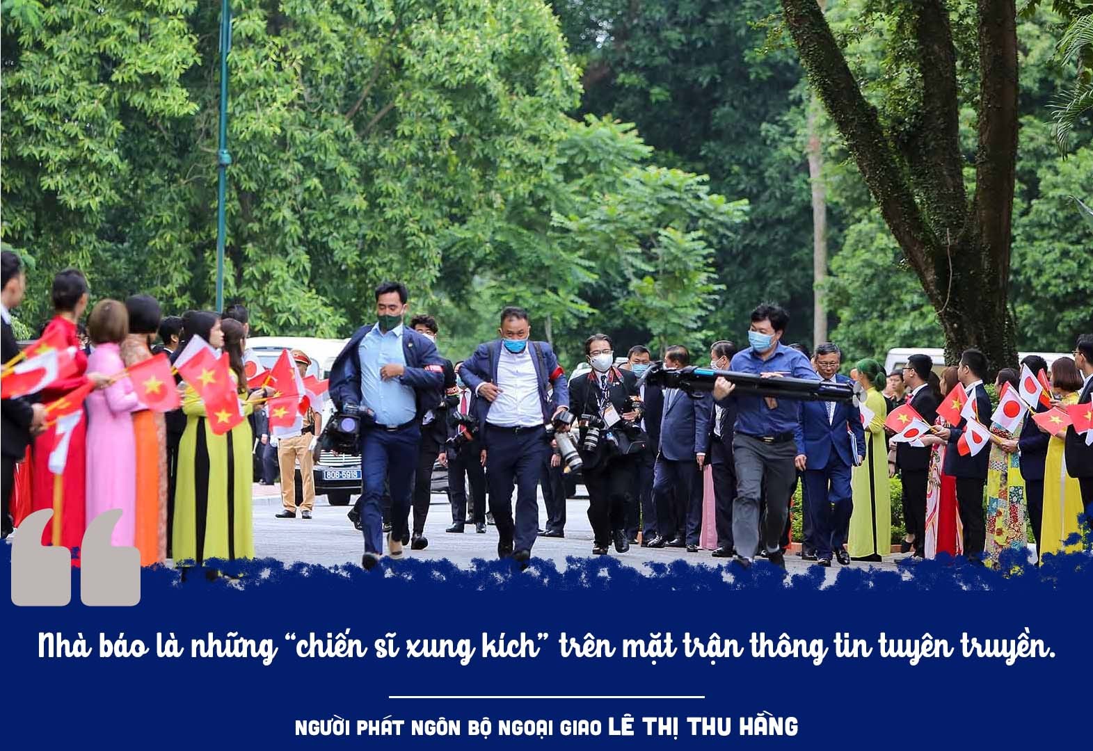 Người Phát ngôn Bộ Ngoại giao: Hãy cảm nhận sứ mệnh vinh quang để “sống và chiến đấu” với nghề!