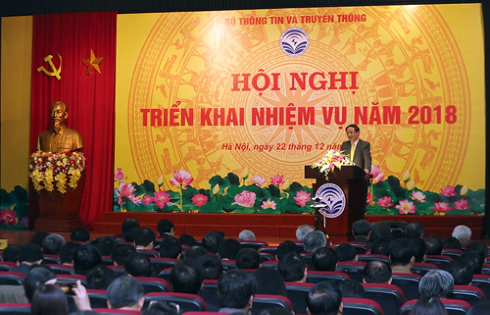 Ngành Thông tin và Truyền thông triển khai nhiệm vụ năm 2018