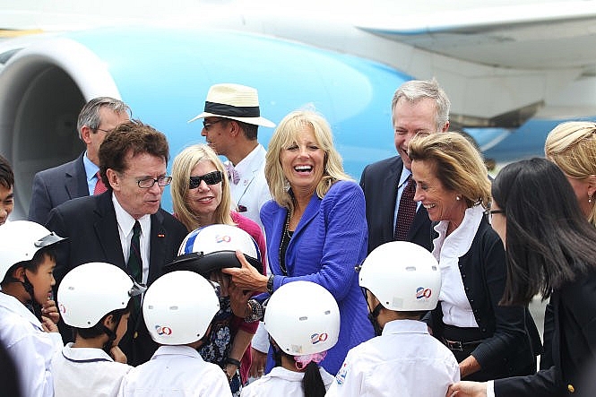 Tân Đệ nhất Phu nhân Mỹ Jill Biden đã đến thăm Việt Nam 5 năm trước