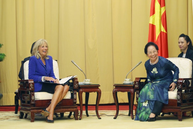 Tân Đệ nhất Phu nhân Mỹ Jill Biden đã đến thăm Việt Nam 5 năm trước