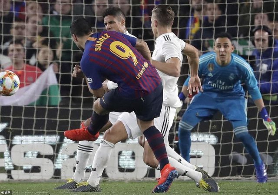 Barcelona 1-1 Real Madrid: Bất phân thắng bại tin nhap 20190207090313