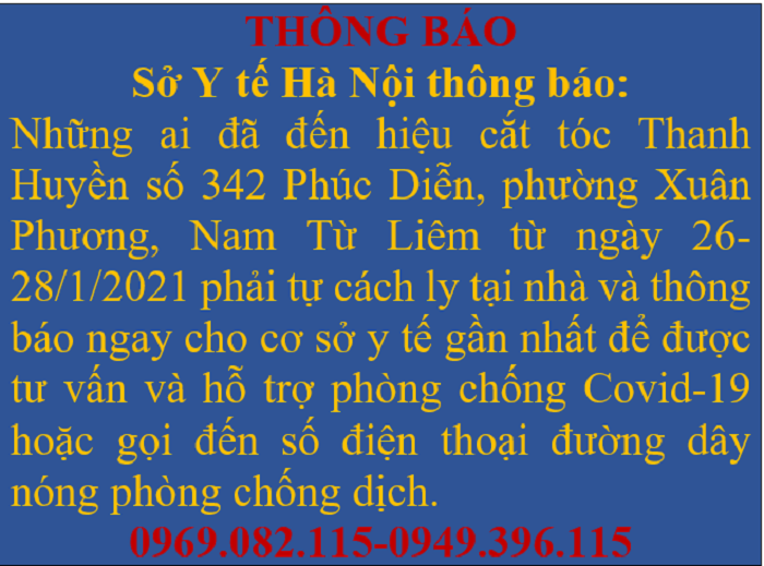 Covid-19 ở việt Nam sáng 1/2: