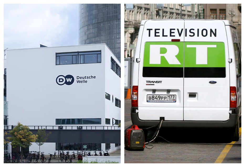 Nga quyết định trả đũa, tuyên bố đóng cửa văn phòng đài truyền hình Đức tại nước này.(Nguồn: Montevideo) Nga quyết định trả đũa, tuyên bố đóng cửa văn phòng đài truyền hình Đức tại nước này.(Nguồn: Montevideo)