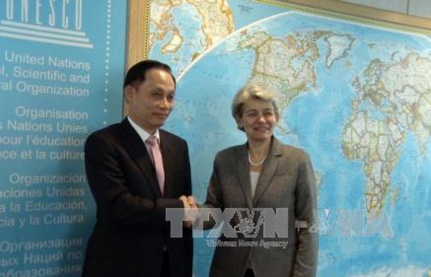 Giám đốc UNESCO dành cho Việt Nam tình cảm đặc biệt