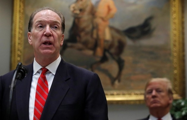 Chủ tịch WB tương lai từng chỉ trích các thể chế tài chính toàn cầu quá hào phóng với Trung Quốc